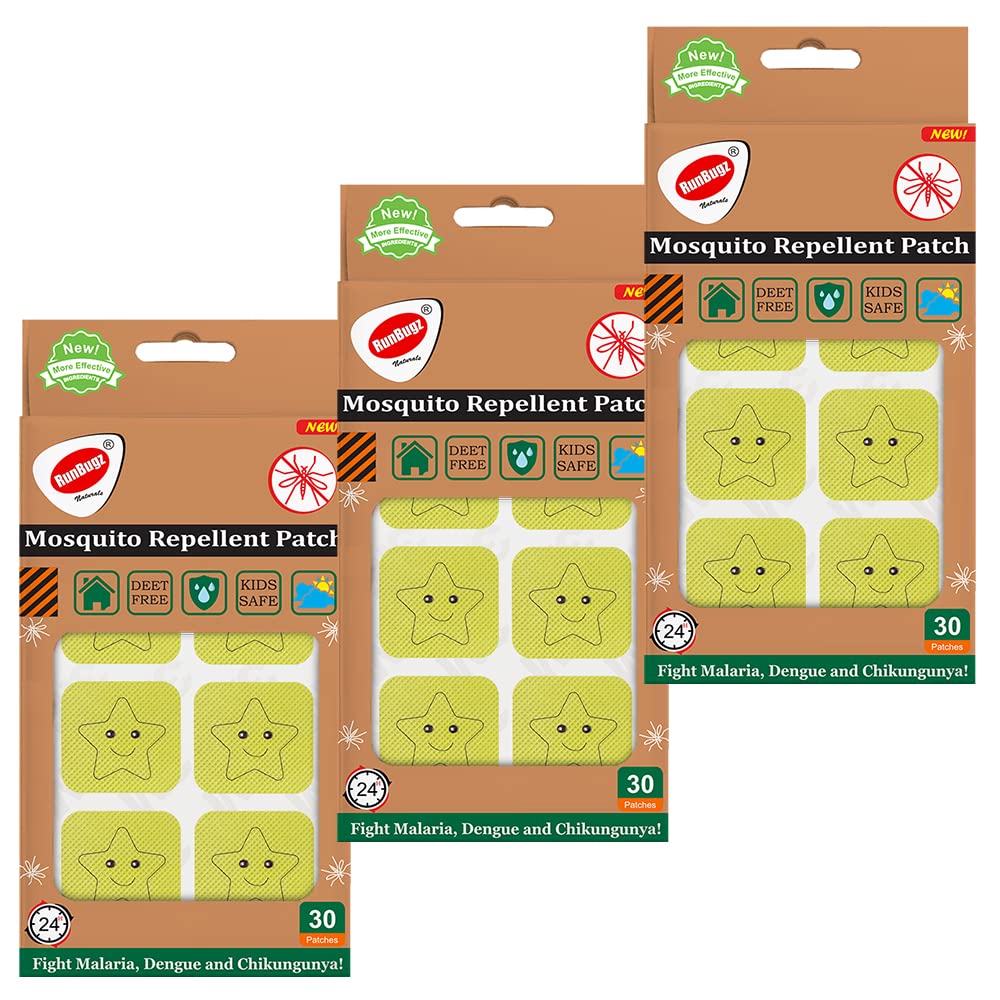 Mosquito Repellent Patches, Stars, 30 patches