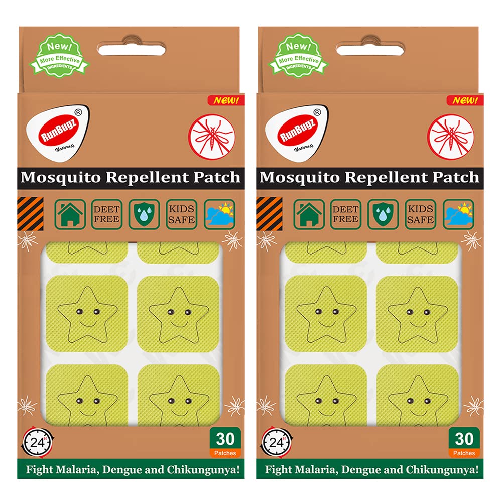 Mosquito Repellent Patches, Stars, 30 patches