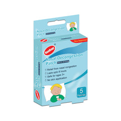 Nasal Decongestion Patches, 5 Patches