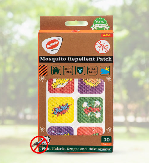 Mosquito Repellent Patches, Boom Printed, 30 patches