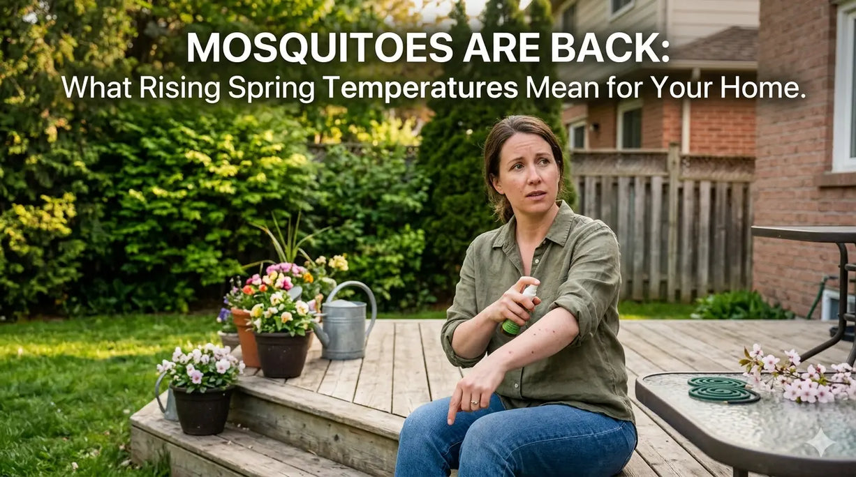 mosquitoes are back with rising temperatures