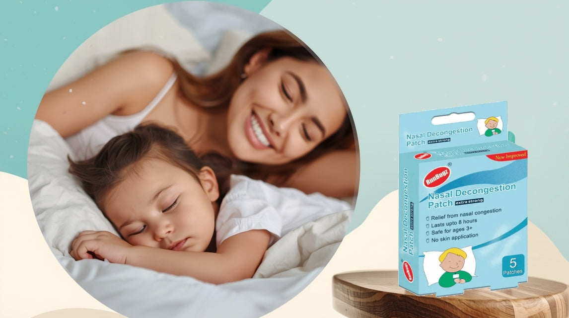 Nasal Decongestion Patch: How Essential Oil Patches  Help Kids Sleep Better