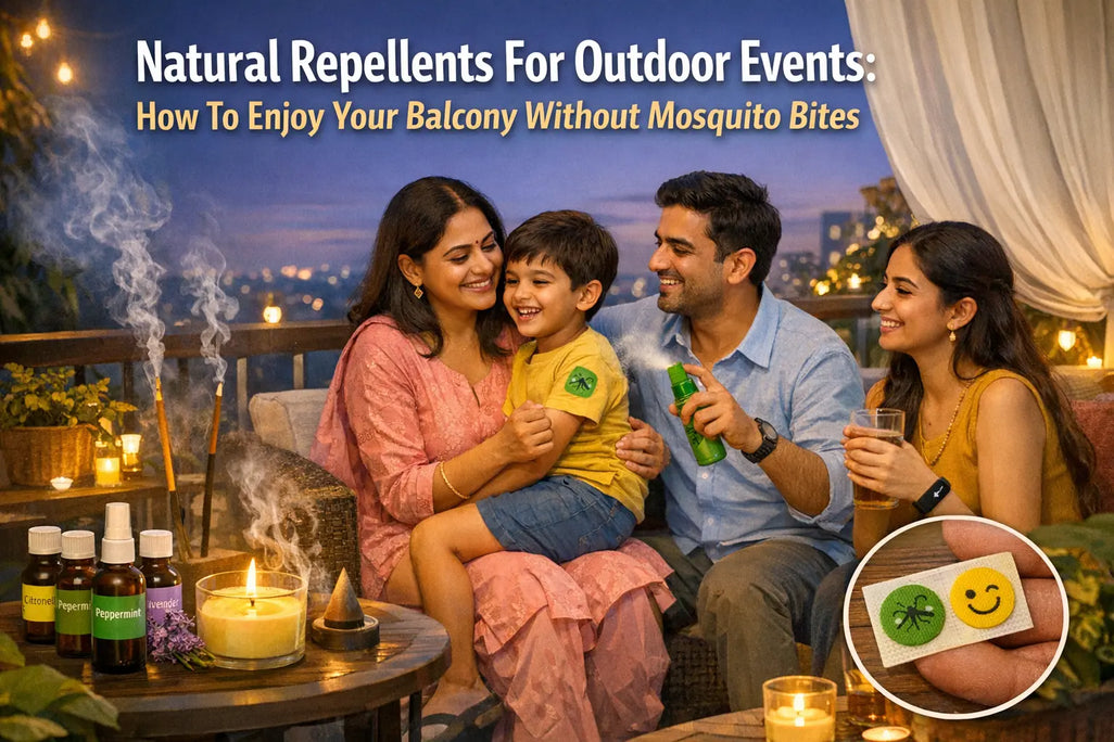 Natural Repellents For Outdoor Events: How To Enjoy Your Balcony Without Mosquito Bites.