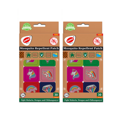 Mosquito Repellent Printed Patches - 30 Patches Per Pack