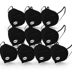 RunBugz Black Face Mask With 5 Layer Protection
