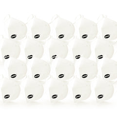 RunBugz White N-95 Face Mask With 5 Layer Protection