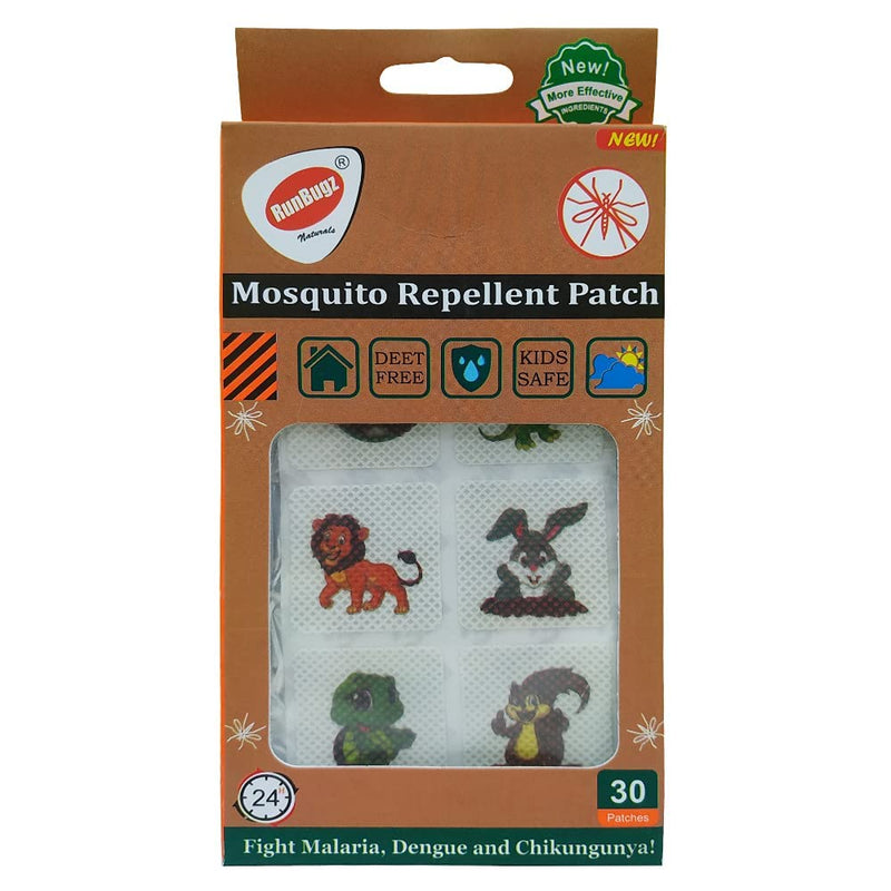 Mosquito Repellent Patches, Animal, 30 patches