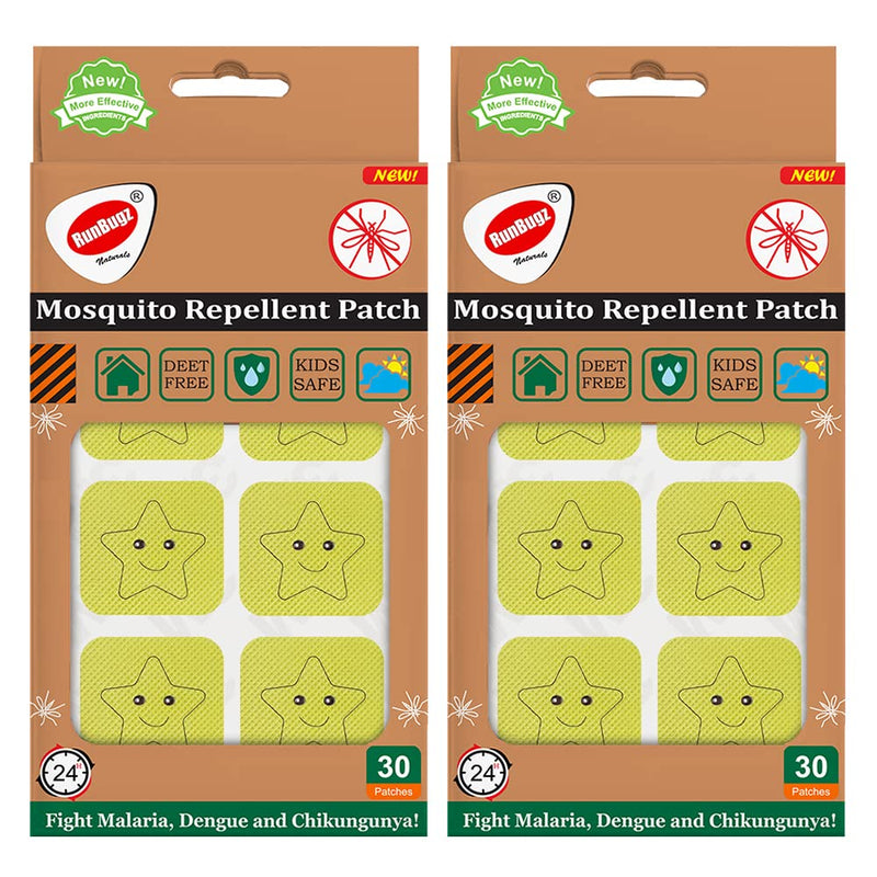 Mosquito Repellent Patches, Stars, 30 patches