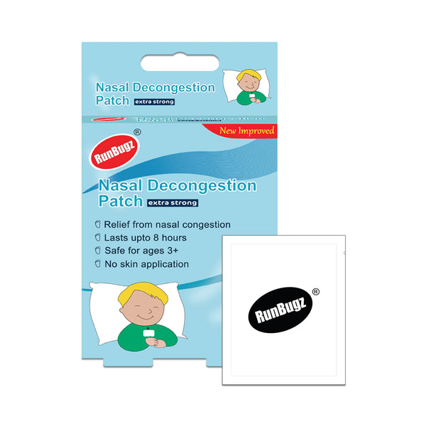 Nasal Decongestion Patches, 5 Patches (Pack of 6)
