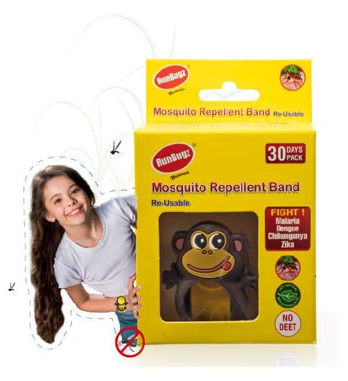 monkey mosquito repellent band