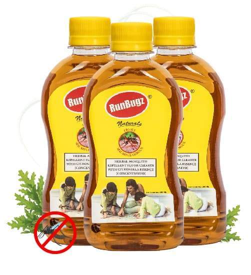 Mosquito Repellent Floor Cleaner Liquid, 250ml